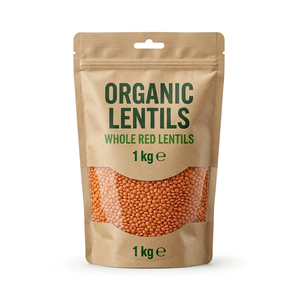 Organic Lentils 1kg
